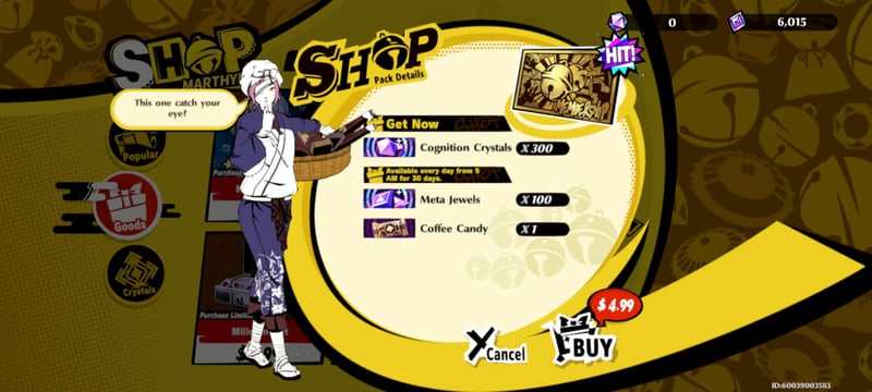 Do Persona 5 Phantom X Invite Rewards Give Free Cognition Crystals?