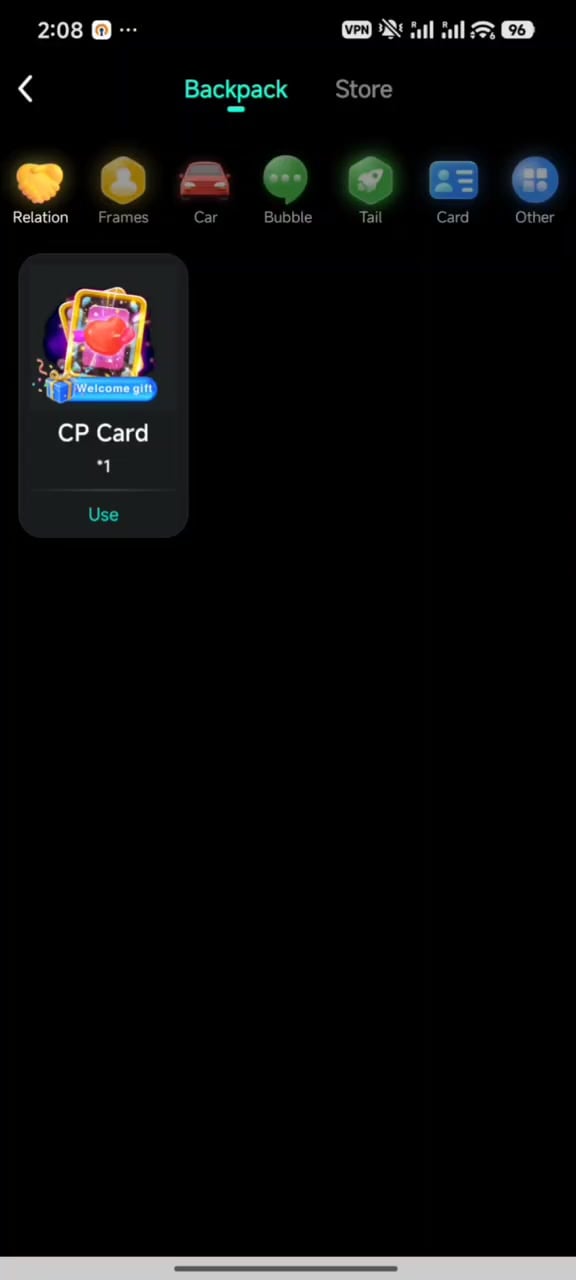 Cadou de bun venit Habi Backpack CP Card