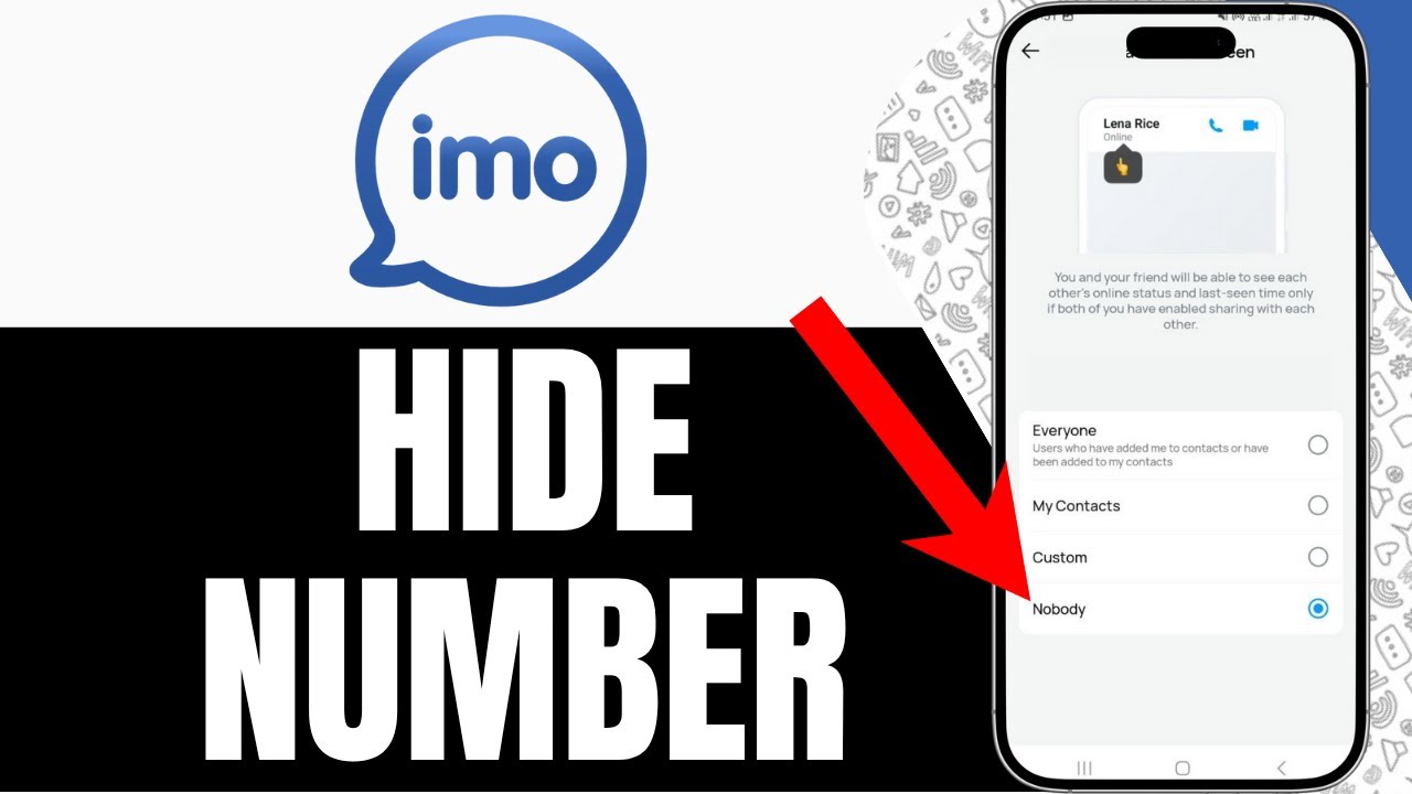 Tela de perfil de usuário com ID numérico no aplicativo IMO