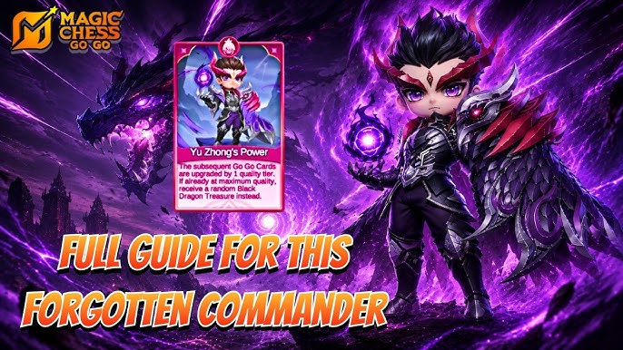 Magic Chess Go Go commander upgrade and strategy battlefield