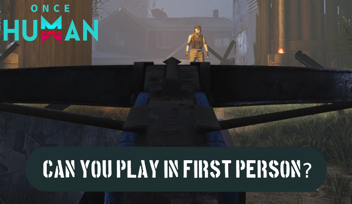 Once Human first person combat aiming down sights