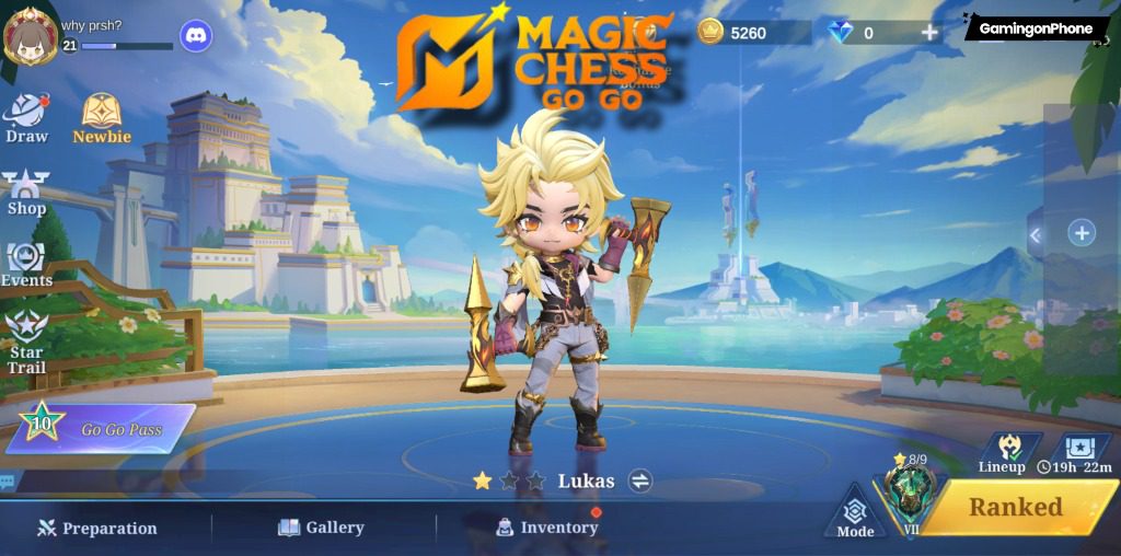 قائمة مساعدة خدمة عملاء Elva داخل لعبة Magic Chess Go Go