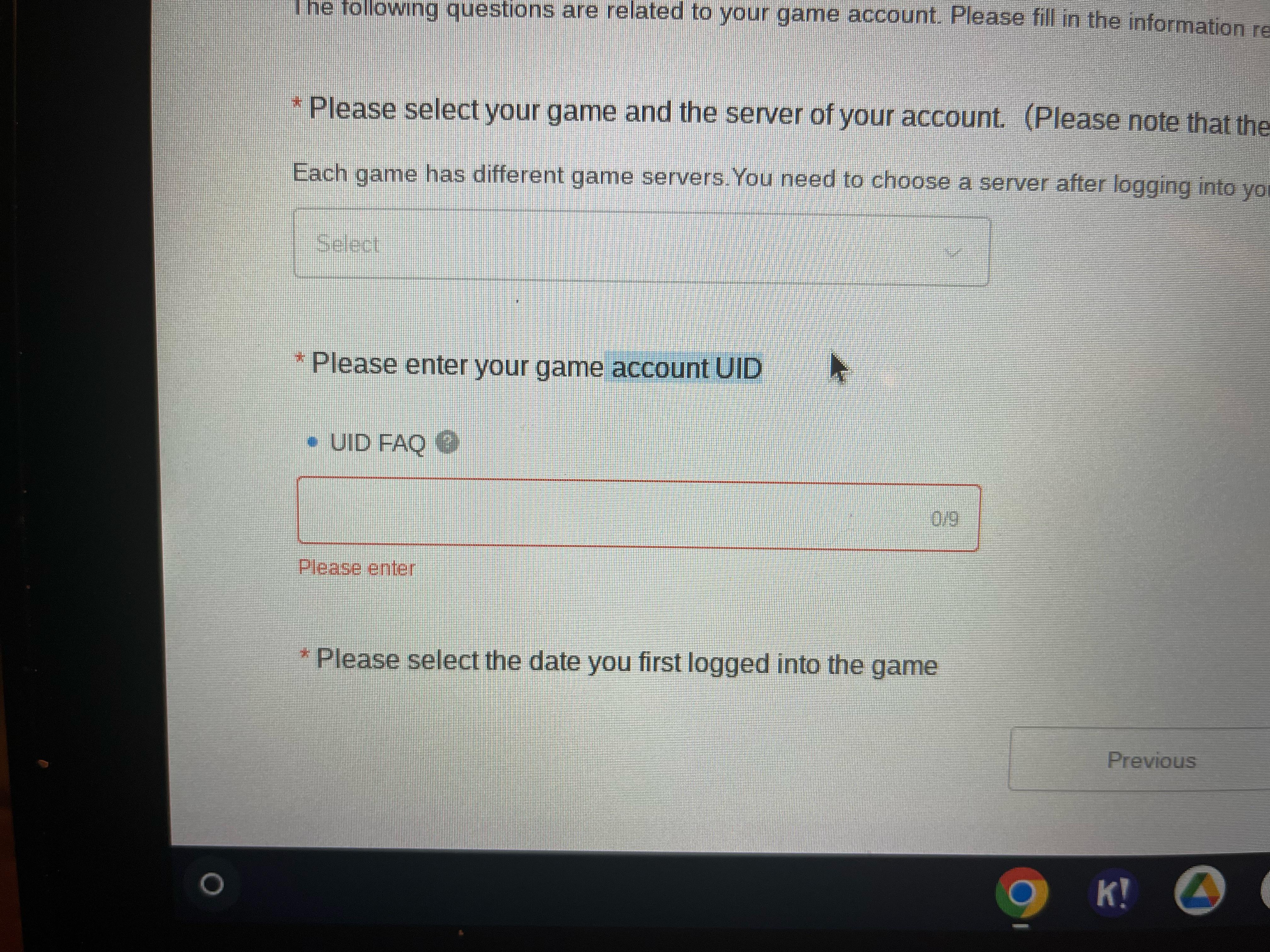 How to find your YO2 UID