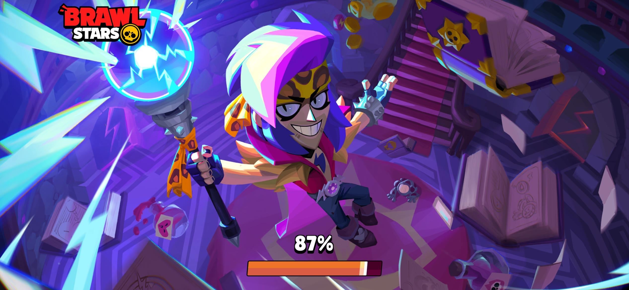 Barra de carga de Brawl Stars congelada en el 87 por ciento por mantenimiento