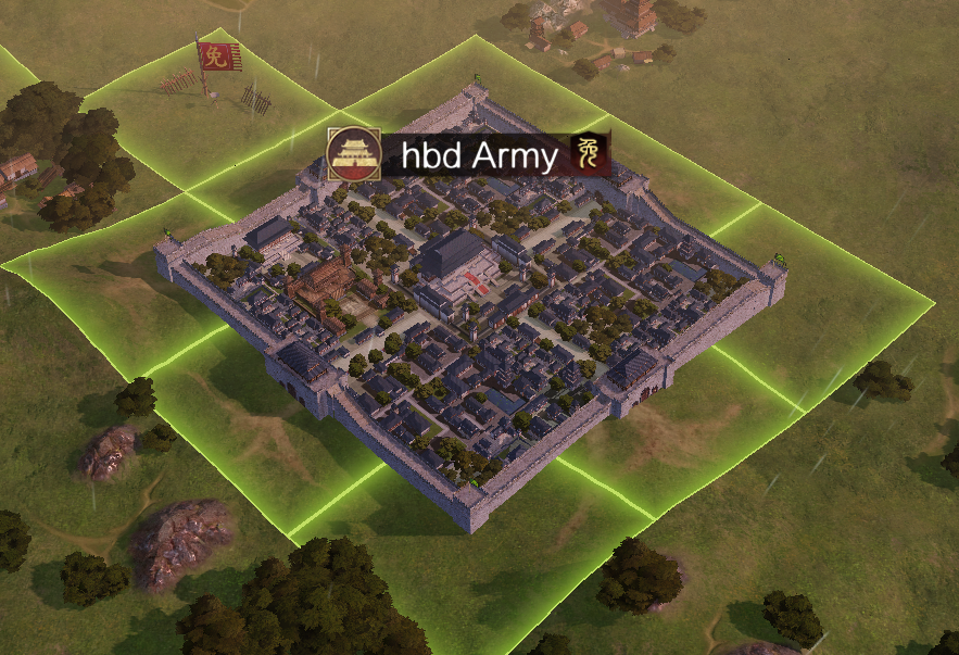 Player army marching toward Level 5 resource land in Infinite Borders