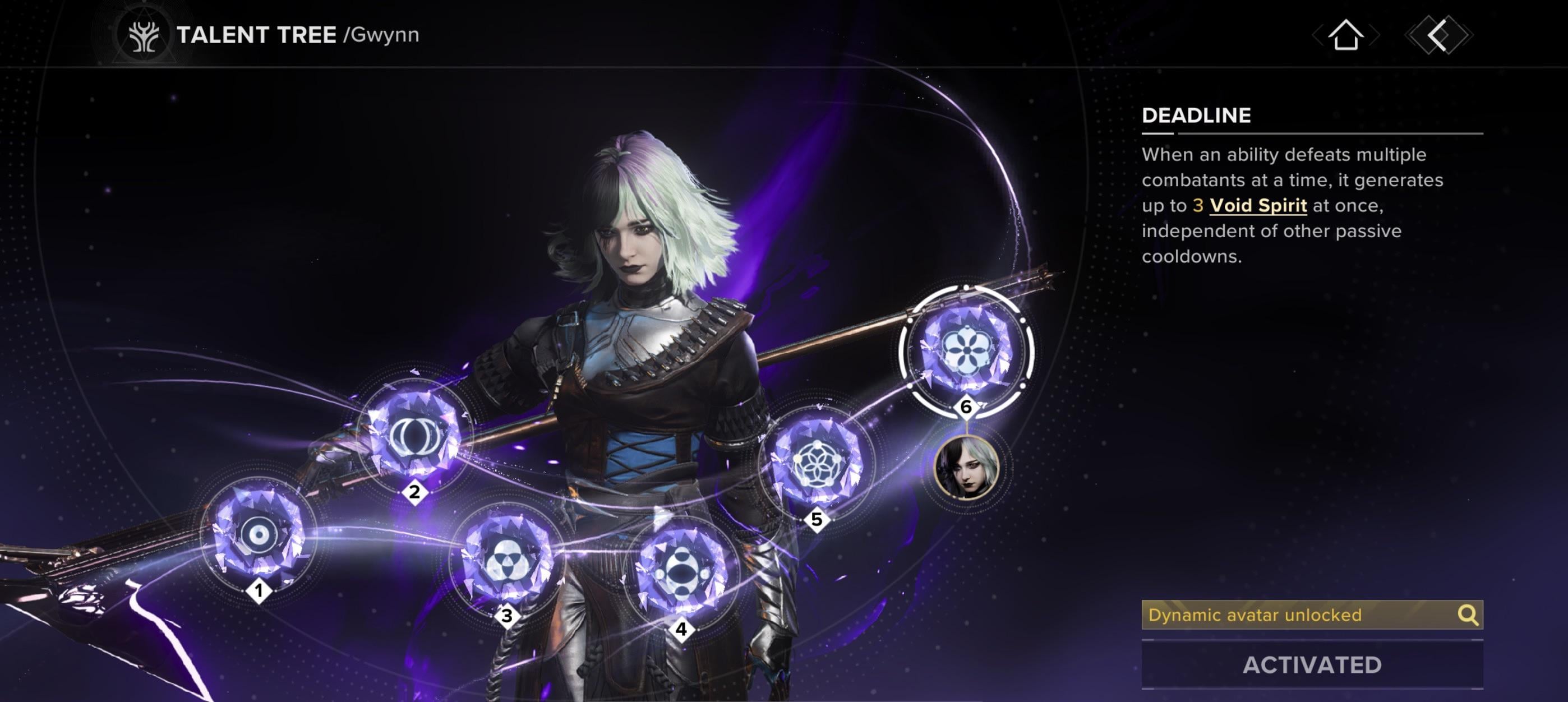 Destiny Rising hero summon pull screen