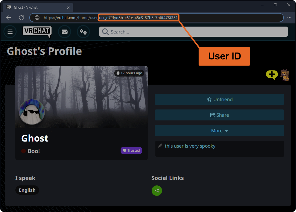 How to find your CHATA UID