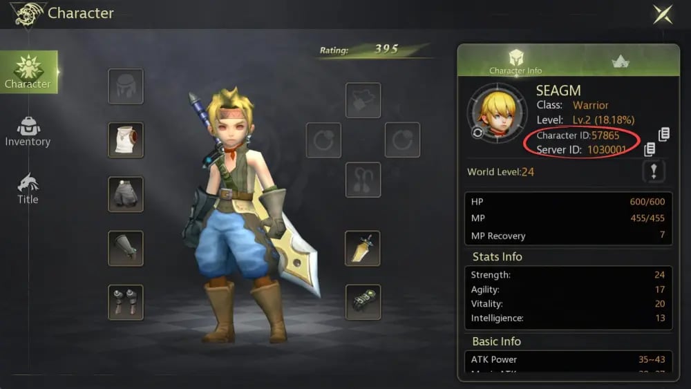 كيفية العثور على معرف UID لشحن كاش Dragon Nest M Classic