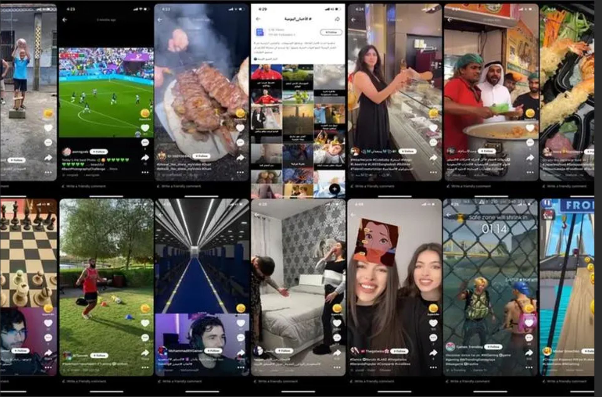 Content creator broadcasting a live stream tournament round with interactive chat