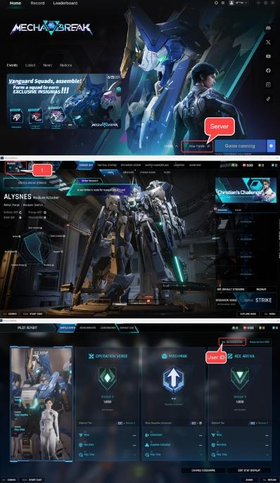 Jak najít vaše Mecha Break UID