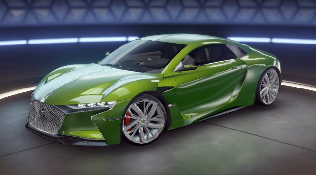 سيارة DS Automobiles DS E-Tense في مرآب Asphalt 9