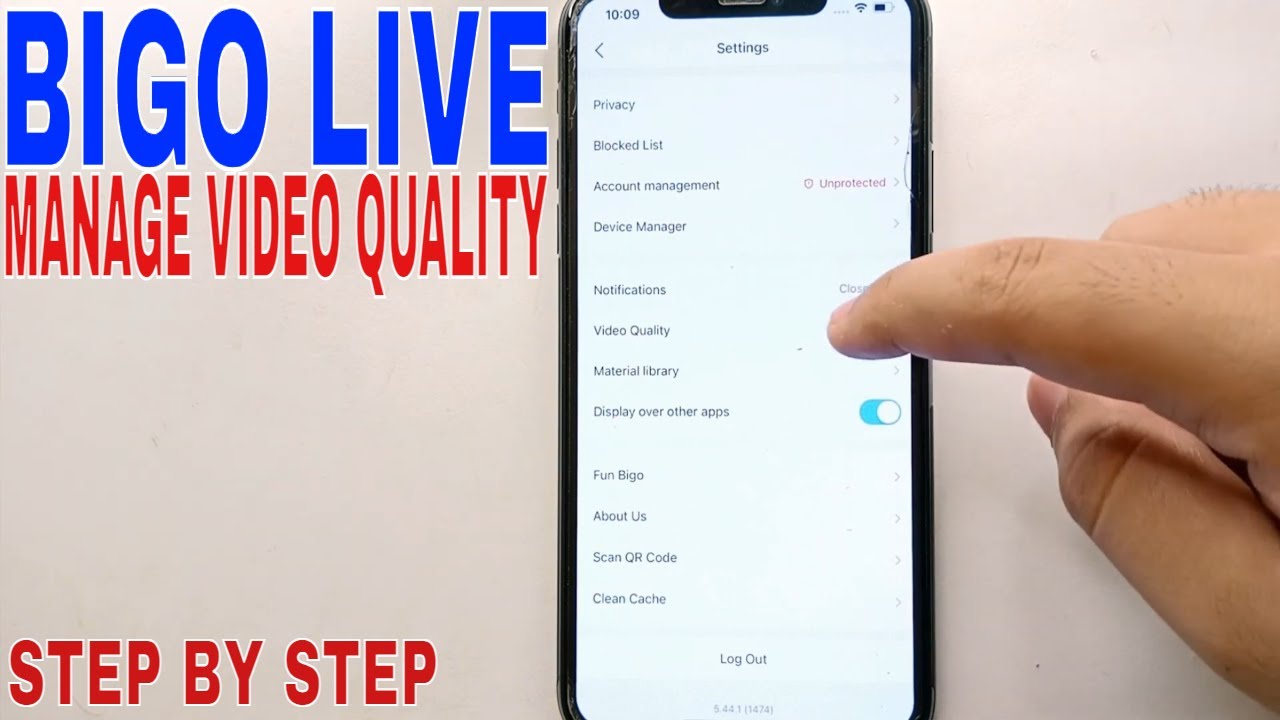 Impostazioni di trasmissione ad alta definizione 0p su BIGO LIVE