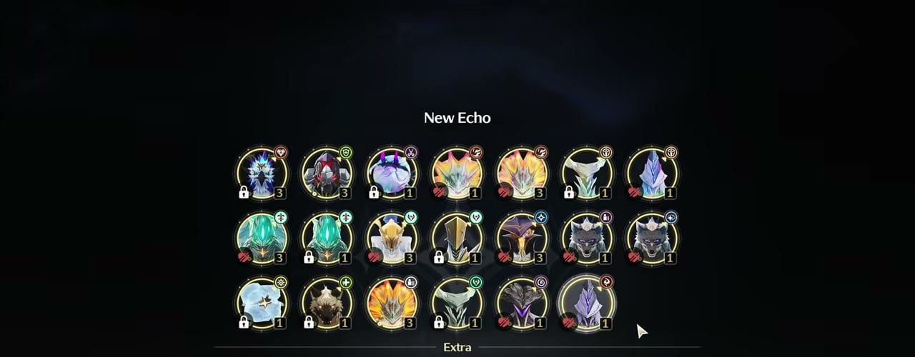 Wuthering Waves gold Echo farm haul ready for tuning