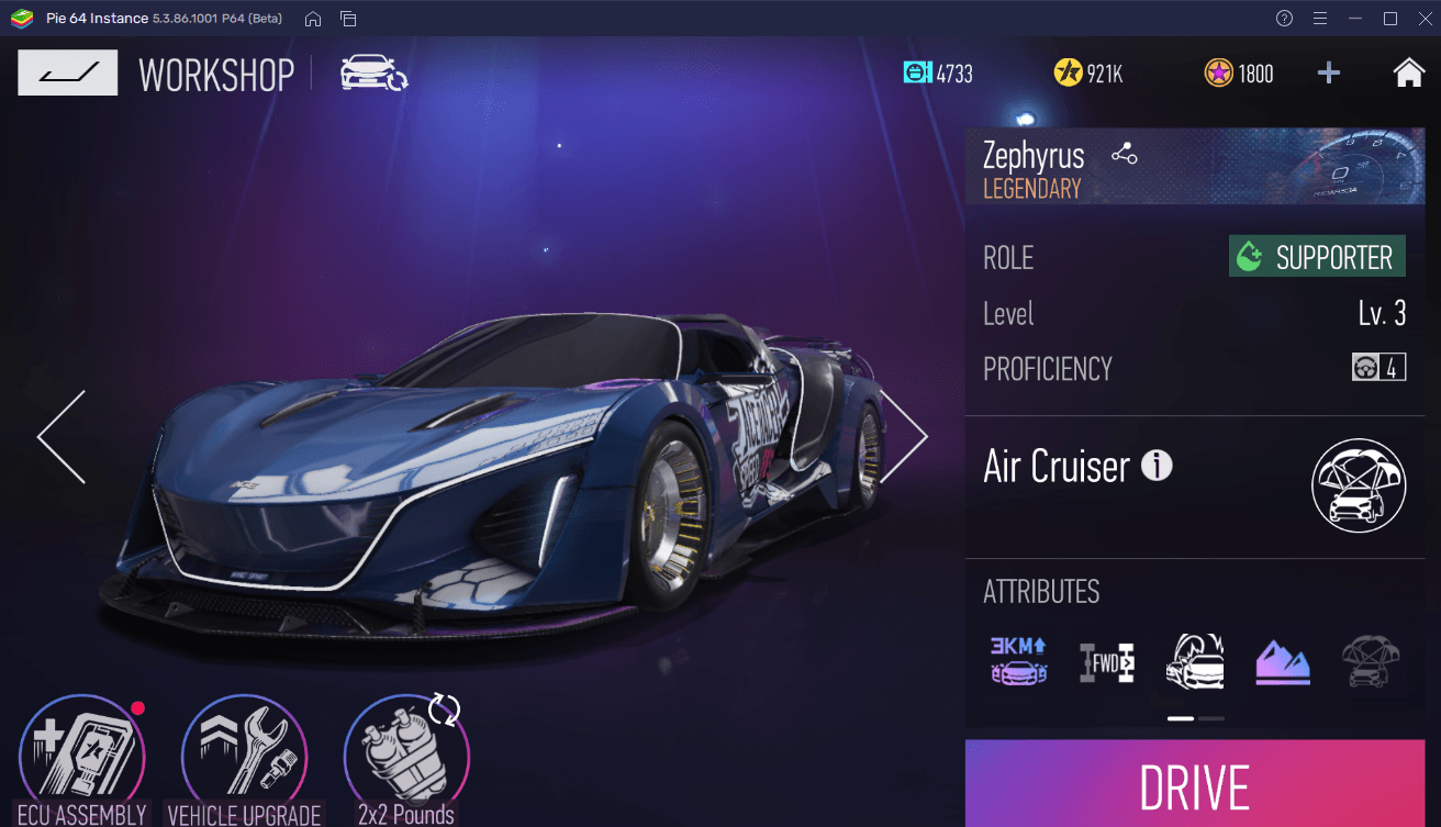 Écran des scores d'affrontement d'équipe 3v3 Ace Racer montrant les drapeaux de duels