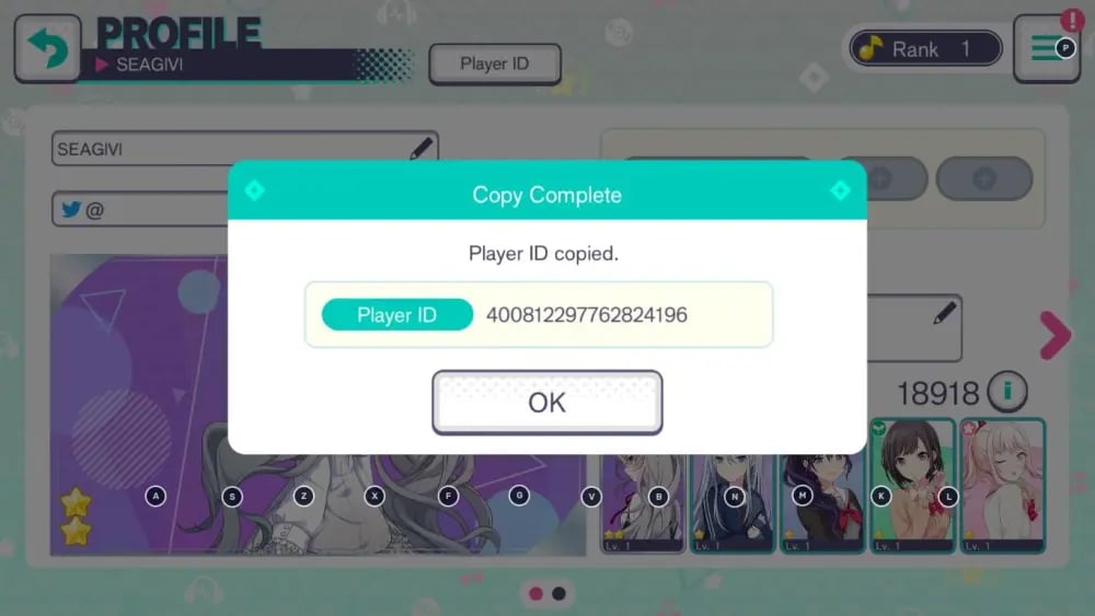 كيفية العثور على معرف اللاعب UID لكريستال Hatsune Miku: Colorful Stage!