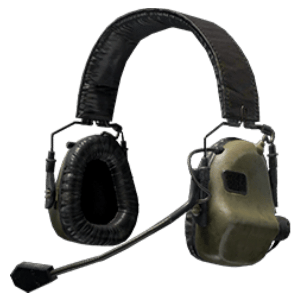 Player wearing a tactical headset during an Arena Breakout Infinite firefight