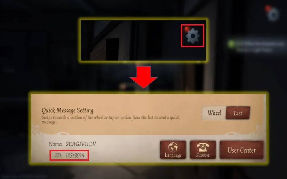 كيفية العثور على المعرف UID لشحن Identity V Echoes