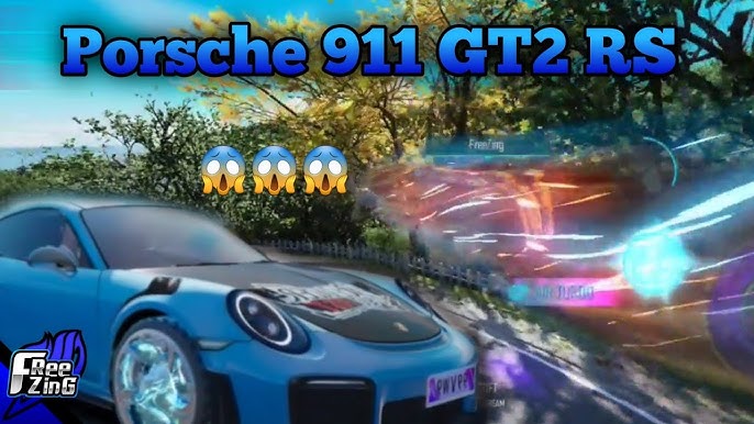 Porsche 911 GT2 RS ejecutando Cyclone Charge en el modo clasificatorio de Ace Racer