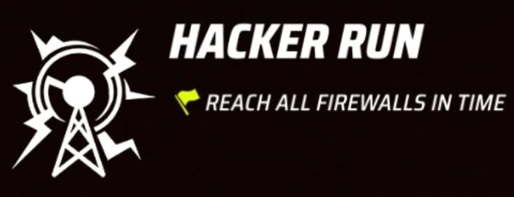 Hypercar závodící v režimu Drive Syndicate Hacker Run na městském okruhu