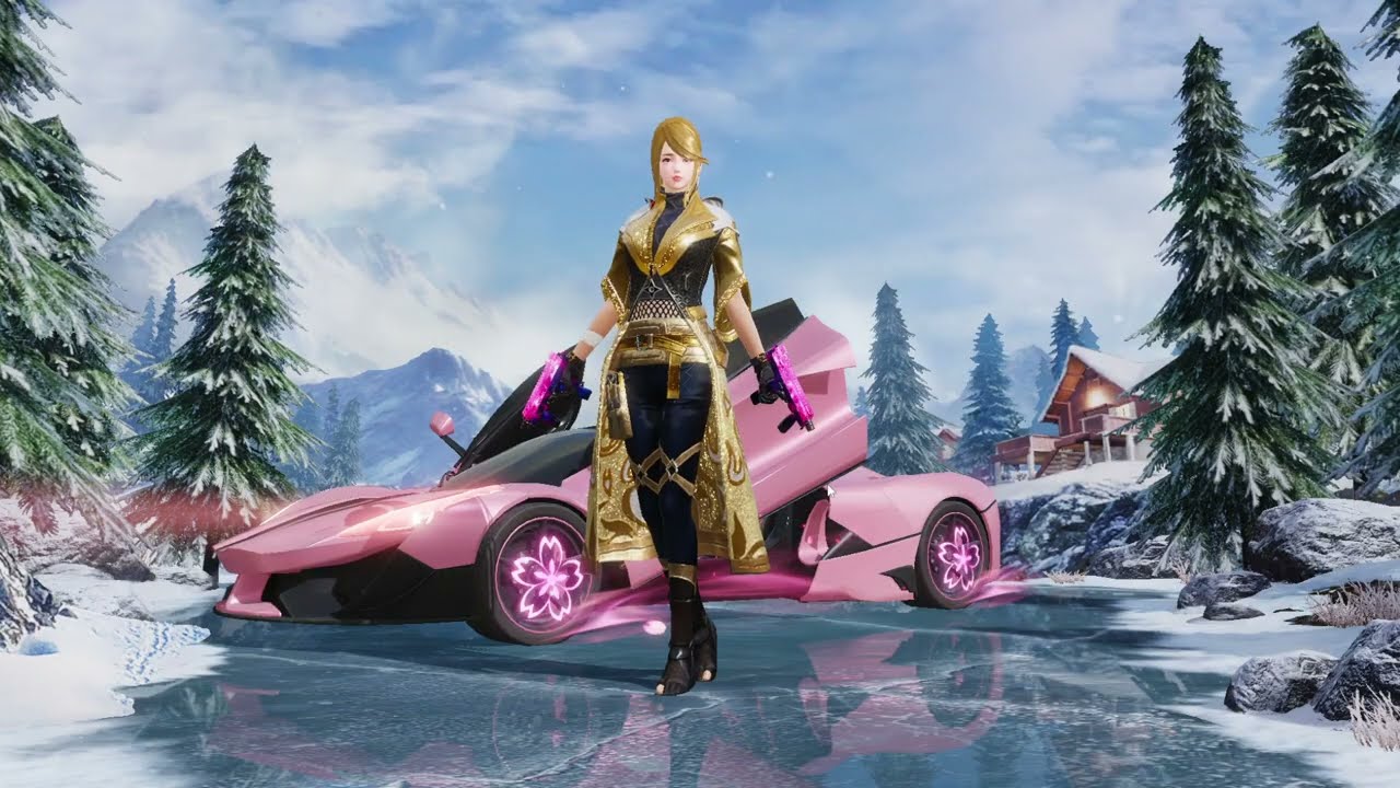 Knives Out character cosmetics and weapon skins display showcase