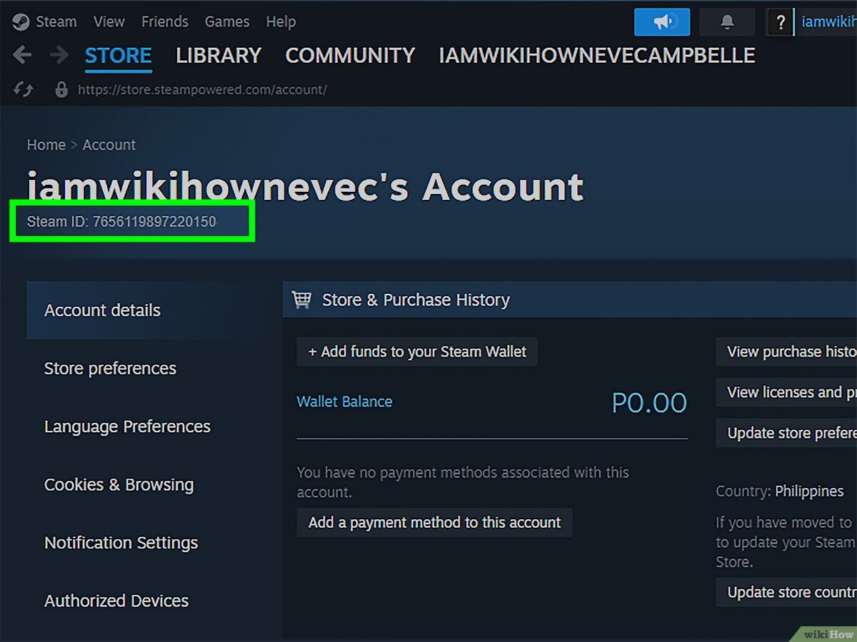 How to find your Steam Gift Card UID